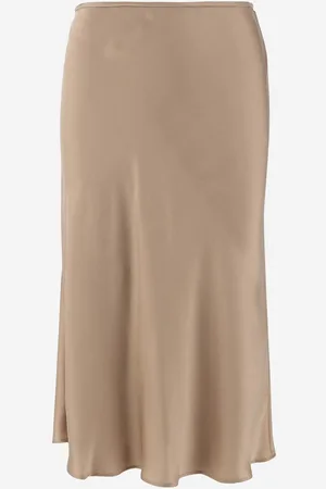 BLUMARINE 4g040a Satin Skirt