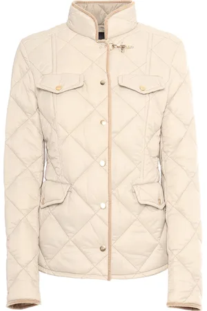 FAY Field Jacket With Velvet Edges