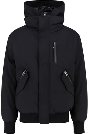 Mackage Padded Nylon Jacket With Leather Details