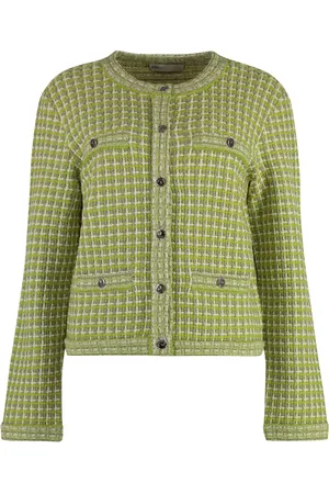Tory Burch Kendra Jacquard Knit Cardigan