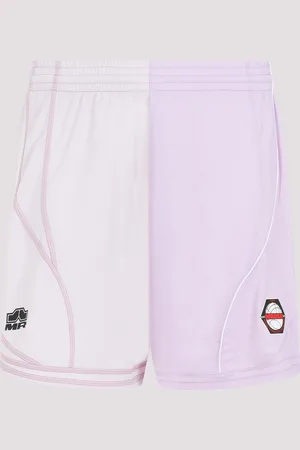 MARTINE ROSE Half & Half Football Shorts