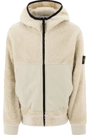 Stone Island Compass Patch Fleece Hoodie