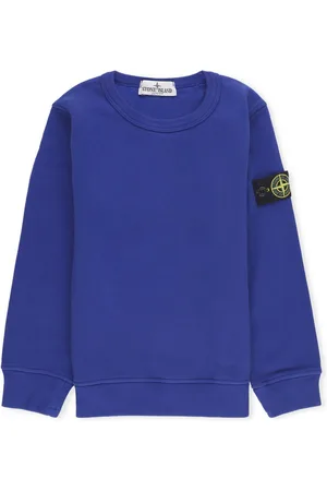 Stone Island Logo Patch Crewneck Sweatshirt