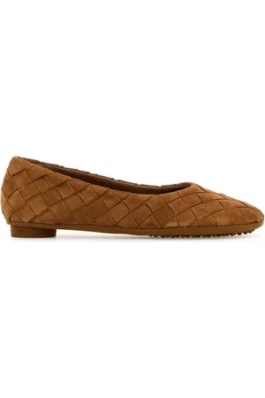 Bottega Veneta Suede Atomic Ballerinas