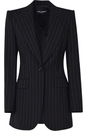 Dolce & Gabbana Striped Long Sleeve Blazer