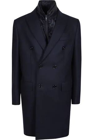 FAY Double-breasted Coat + Waistcoat