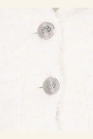Balenciaga Button Crop Cardigan