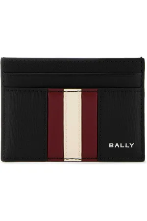 Bally Black Leather Card Holder