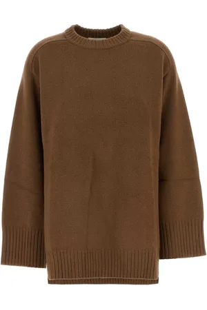 Loulou Studio Brown Wool Blend Oversize Safi Sweater