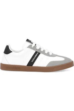 Dolce & Gabbana Low Lace-up Sneaker Vit. n White/black/grey