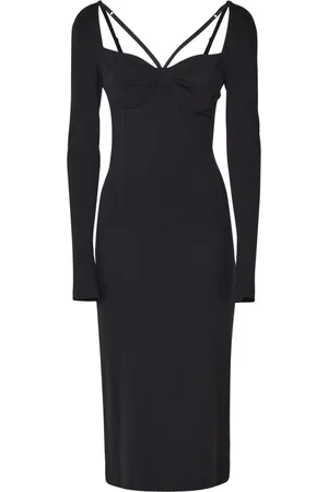 Dolce & Gabbana Jersey Milano Rib Calf-length Dress