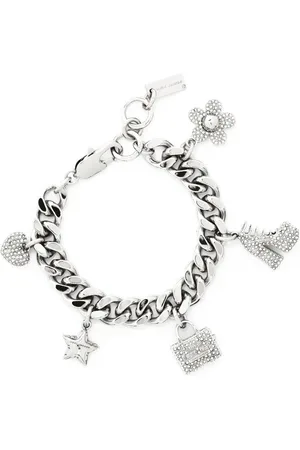 Marc Jacobs The Pave Mini Icon Charm Bracelet