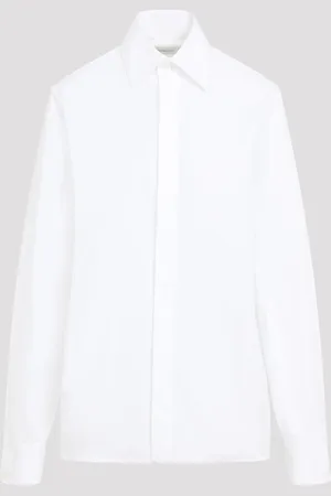 Saint Laurent Logo Embroidery Shirt