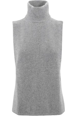 Max Mara High Neck Sleeveless Vest