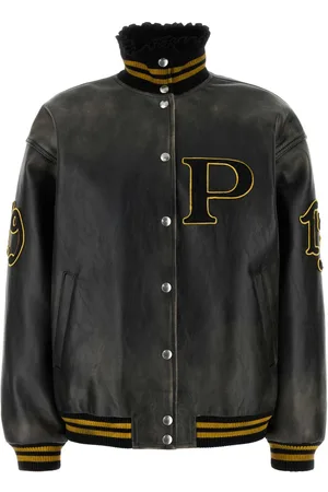 Prada Black Leather Jacket