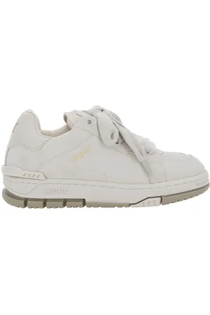 Axel Arigato Area Haze Low Top Sneakers With Laminated Leather In Leather Blend Woman