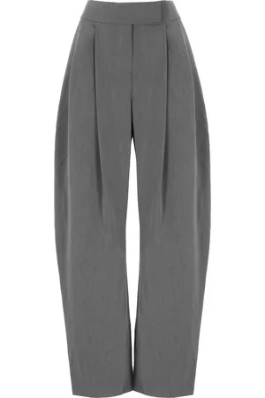 Pinko Wide-leg Pinces Trousers