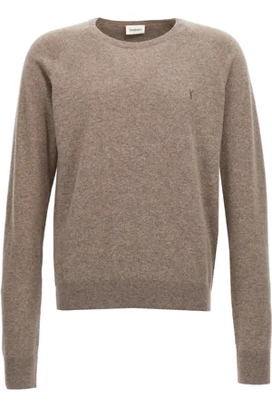 Saint Laurent Logo Embroidery Sweater