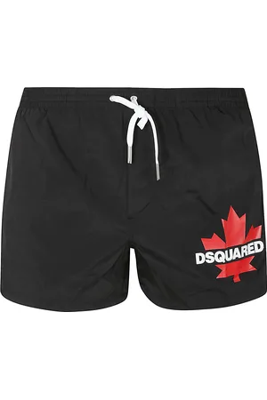 Dsquared2 Leaf Logo Print Swim Shorts