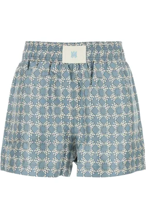 AMIRI Printed Silk Shorts
