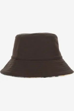 Burberry Reversible Fleece Check Bucket Hat