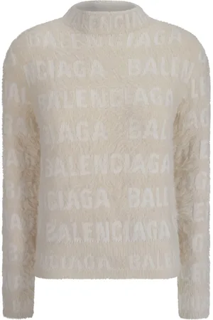 Balenciaga Furry Fitted Sweater