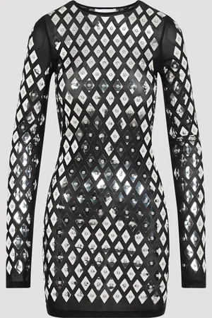 Paco rabanne Dress With Geometric All-over Pattern