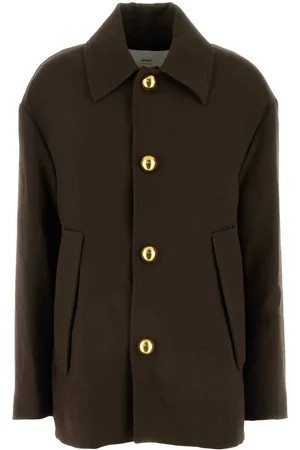 Ami Brown Wool Jacket