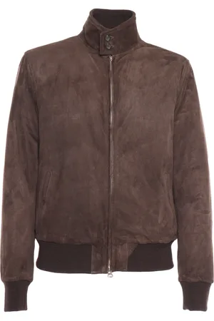 STEWART Jacket With Double Slider Zip, Barracuda Collar With 2buttons, 2welt Side Pockets, Bottom Garment And Cuffs In Rib Knit. Goose Down Padding.