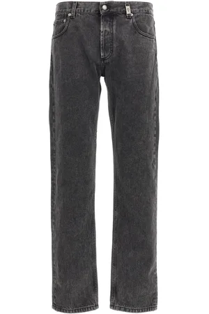 Alexander McQueen Metal Plate Jeans
