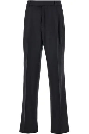 AMIRI Pants With Belt Loops And Front Pences In Wool Blend Man