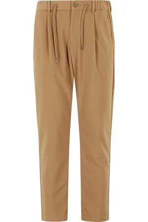 HERNO Drawstring Pleated Trousers
