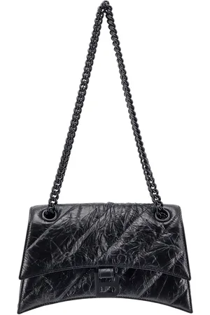 Balenciaga Crush Monogrammed Shoulder Bag