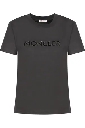 Moncler Logo Embellished Crewneck T-shirt