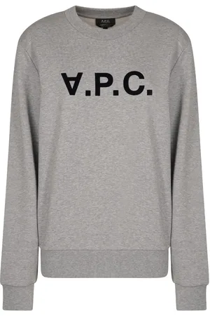 A.P.C. A. P.C. Logo Printed Crewneck Sweatshirt