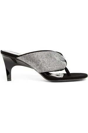 The Attico Rem Embellished Sandals