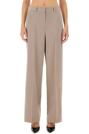 THEORY Admiral Crepe Relaxed Straight Pants