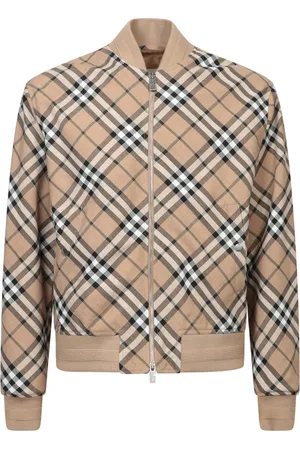 Burberry Vintage Check Zip-up Bomber Jacket