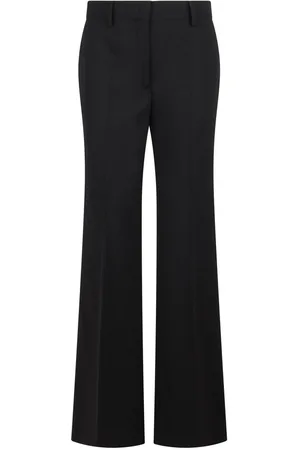 Msgm High Waist Straight Leg Trousers