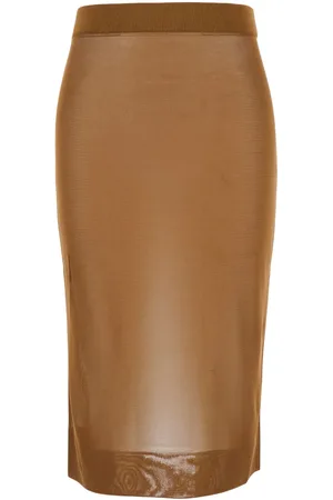 Saint Laurent Midi Skirt