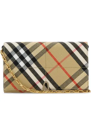 Burberry Printed Canvas Snip Wallet