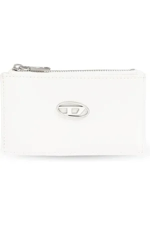 Diesel D Logo Plaque Zipped Cardholder