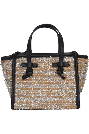 Gianni chiarini Leather And Fabric Bag