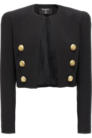 Balmain Chiocciola Button Short Jacket