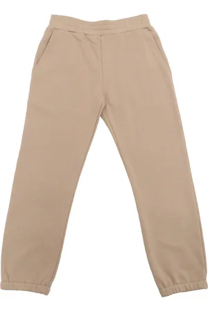 Golden Goose Journey Unisex Jogging Pants Fleece Cotton W Embroidery
