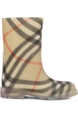 Burberry Marsh Checked Slip-on Ankle Boots