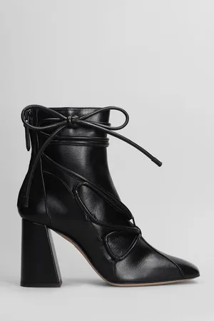SOPHIA WEBSTER Havanna High Heels Ankle Boots In Leather