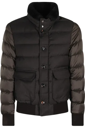 MOORER High Neck Padded Down Jacket