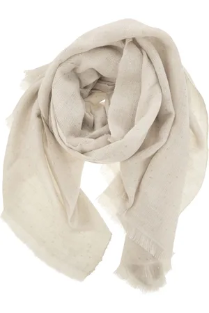Brunello Cucinelli Diamond Cashmere And Silk Scarf