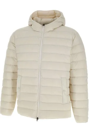 HERNO Hooded Quilted Zip-up Down Jacket